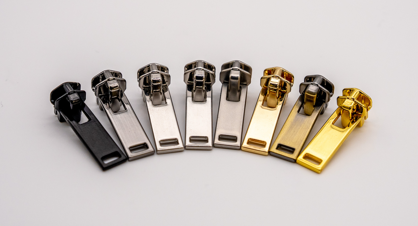 cursores metal rubi zippers